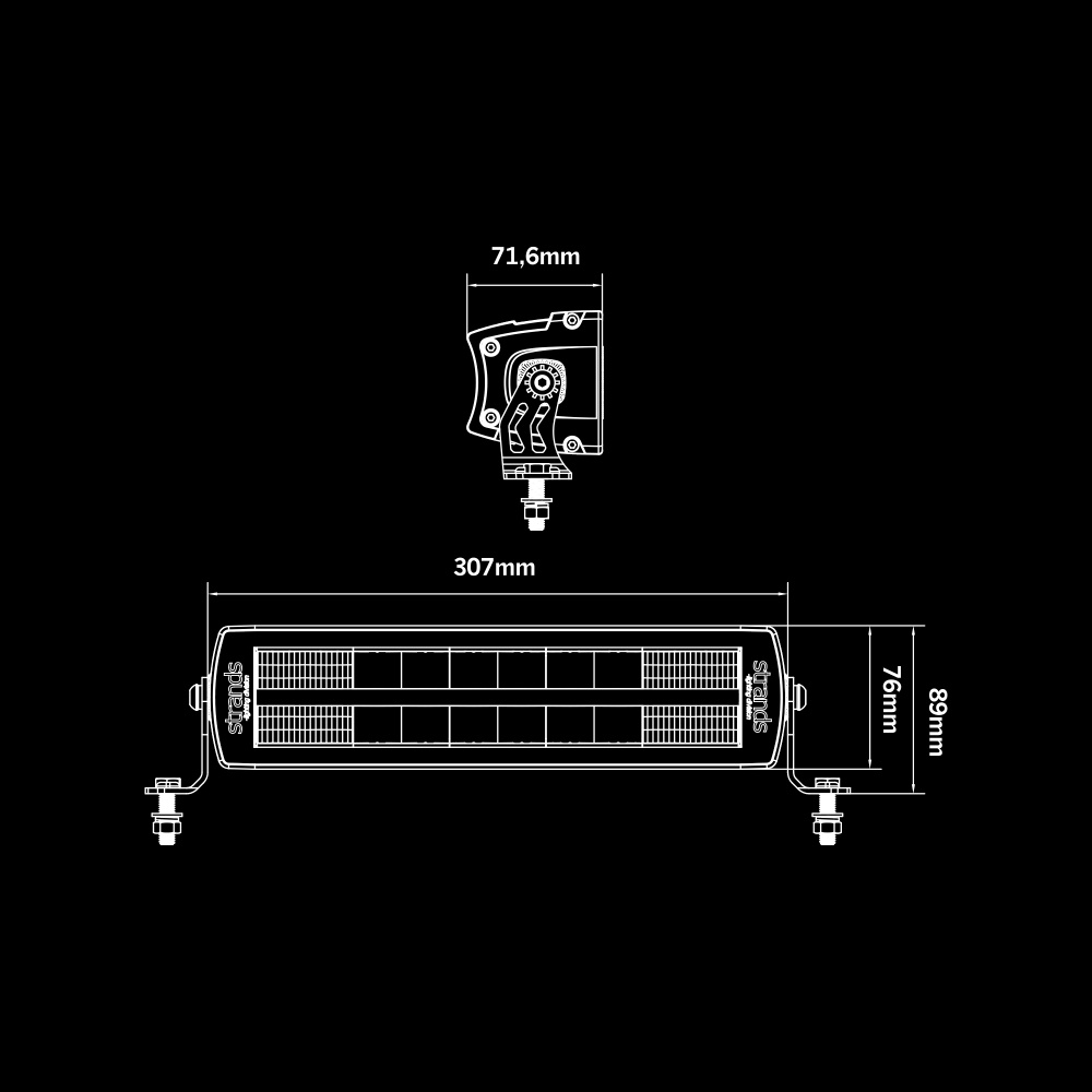 Strands Siberia DR LED-rampe 12
