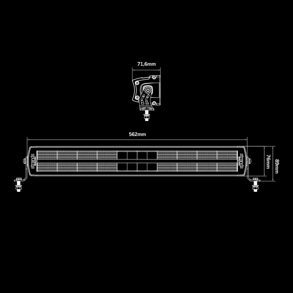 Strands Siberia DR LED-rampe 22