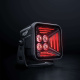 Strands Dark Knight Fortex Arbejdslampe 38W Rød Strands Dark Knight Fortex Arbejdslampe 38W Rød