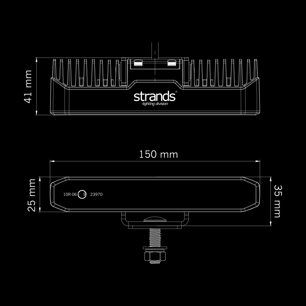 Strands Firefly Bedste Udsigt Arbejdslampe 30W