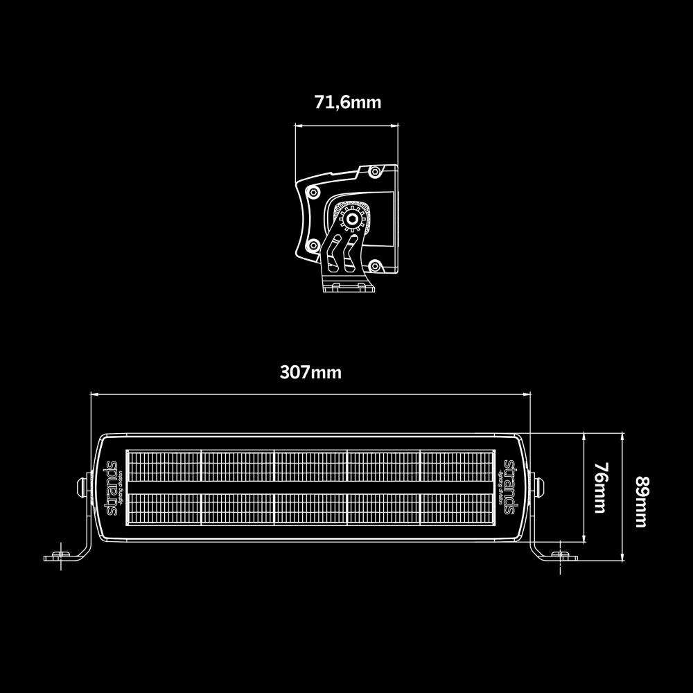 Strands Siberia XP Red Tiger Arbejdslampe Rampe 12