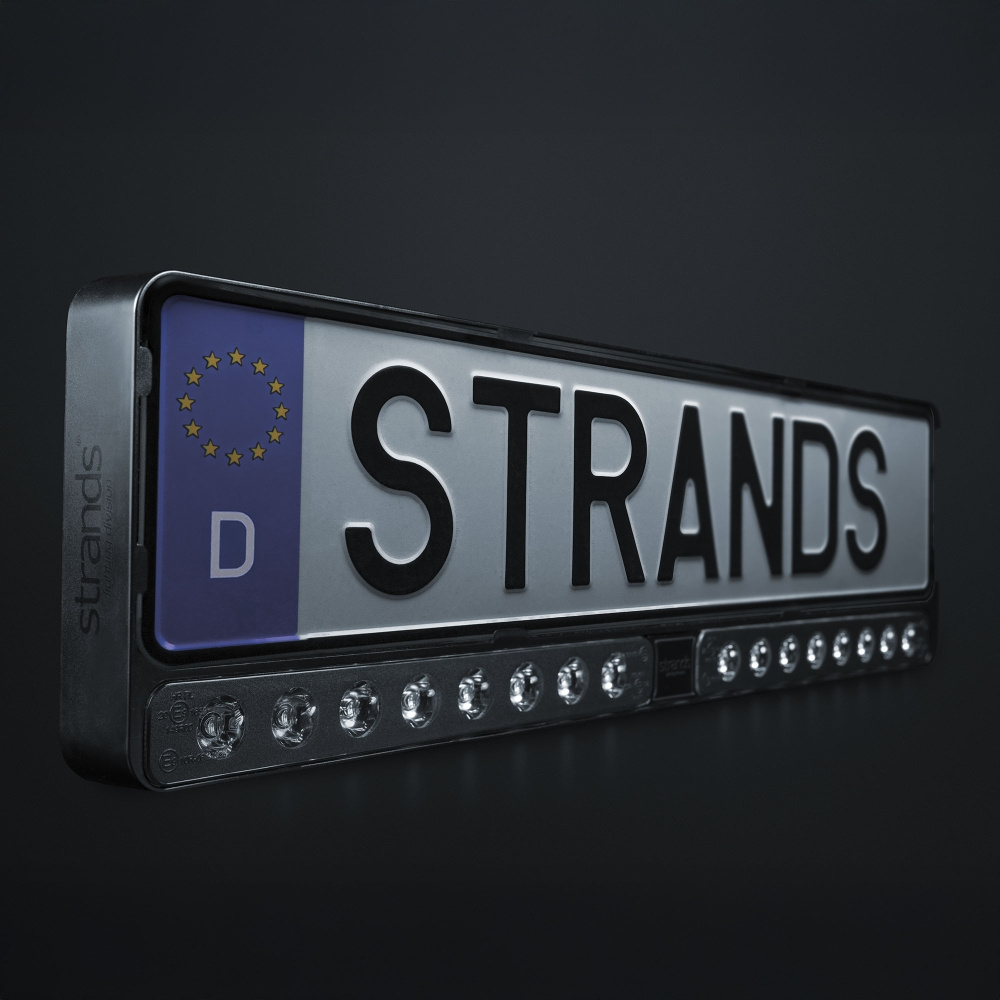 Strands NUUK E-Line Duo Black LED Bar 2X10