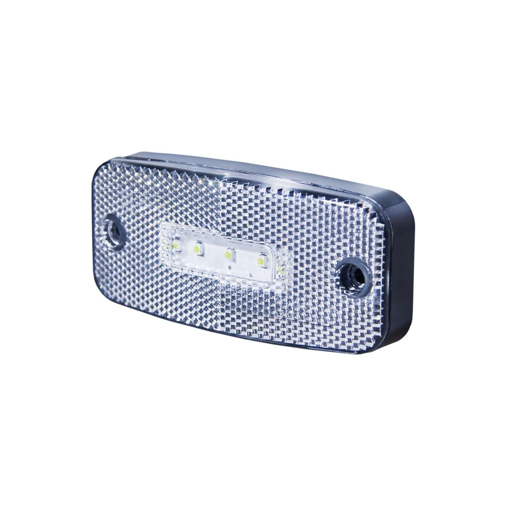 Strands Pos.Lys LED Hvid 5LED, E-mærket, 12-24V