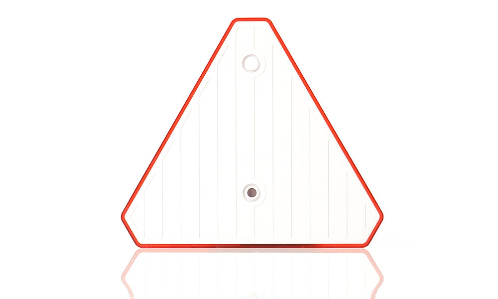 Strands Rød Refleks Trekant til Anhænger
