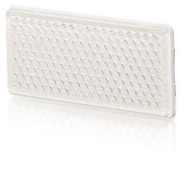 Strands Reflex Hvid 105X51Mm Selvklæbende, Med Dobbeltsidet Tape