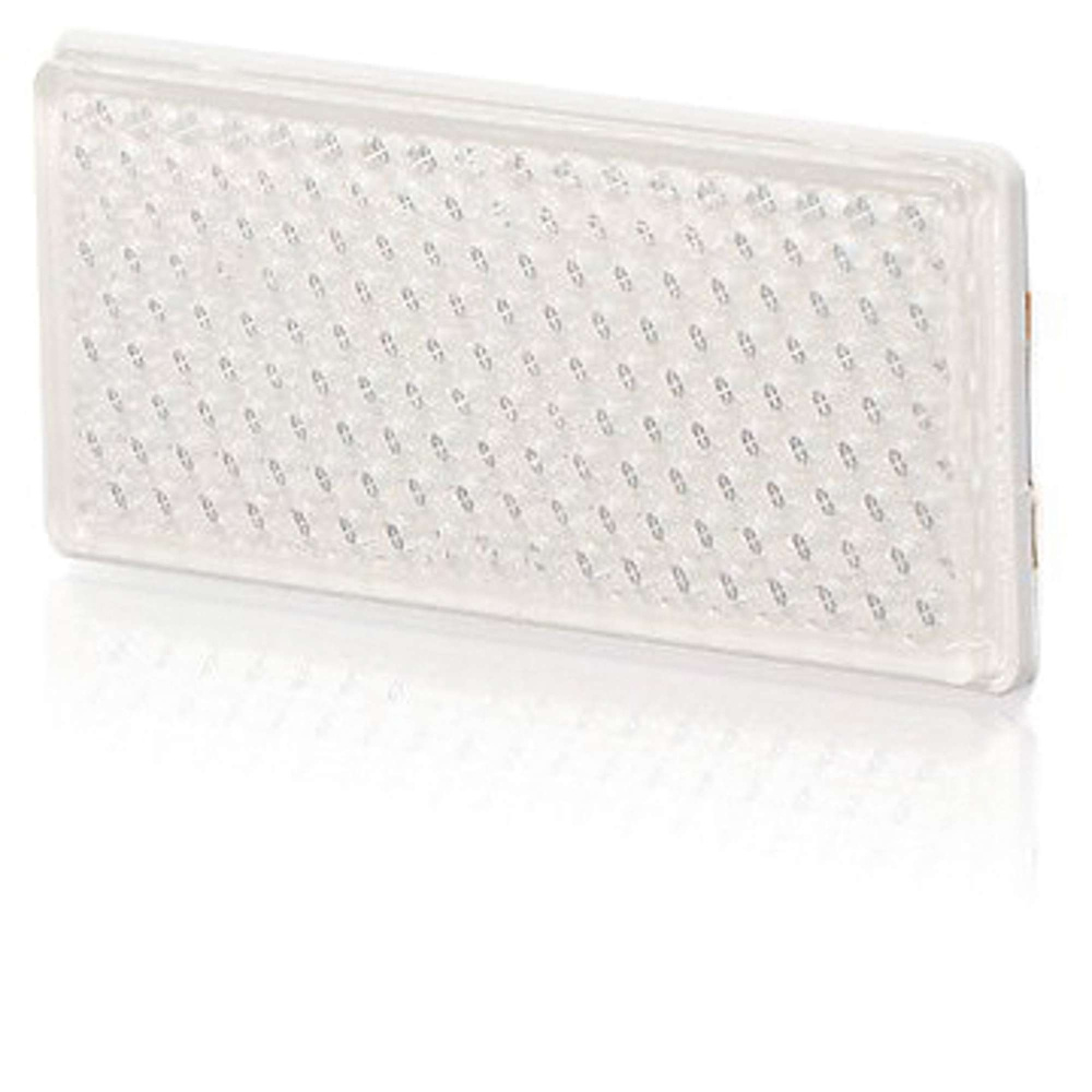 Strands Reflex Hvid 105X51Mm Selvklæbende, Med Dobbeltsidet Tape