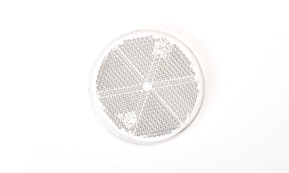 Strands Hvid Refleks Rund