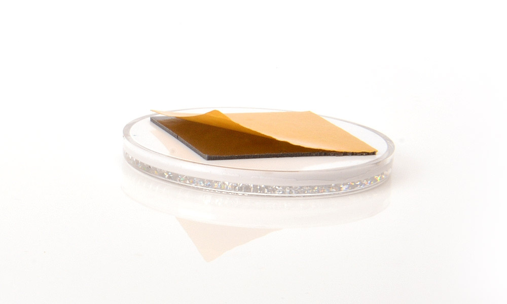 Strands Hvid Refleks Rund