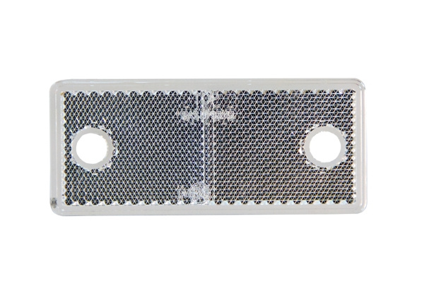 Strands Hvid Refleks Rektangulær