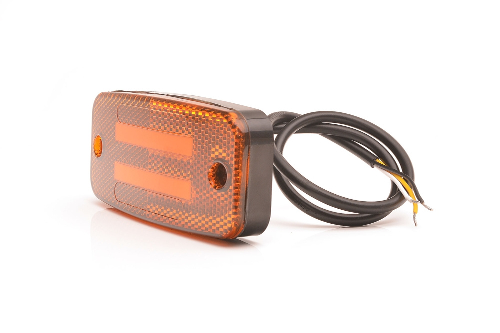 Strands Sidemarkering med Blinkende Positionslys