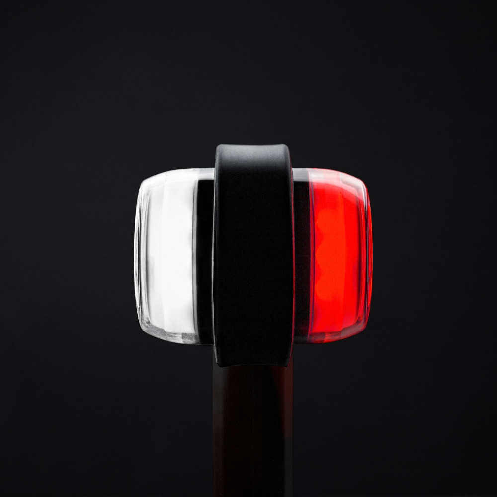 Strands Viking Old School Positionslys Rød