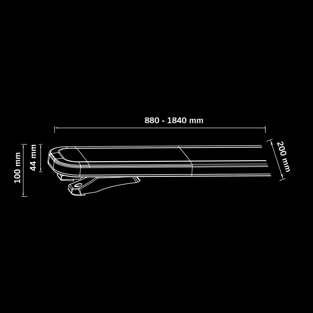 Strands Big Energy XL Advarselslyngelampe 900Mm