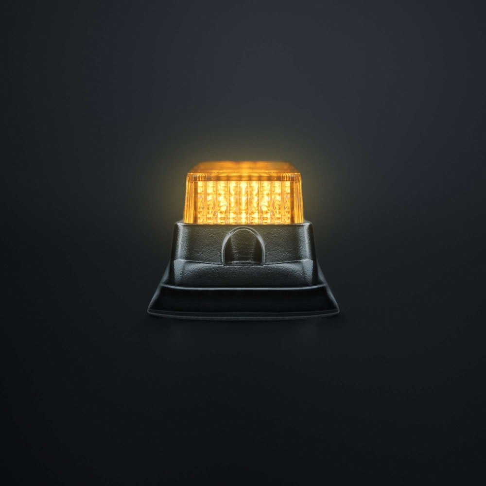 Strands Riktet Blinklys Orange 3 LED