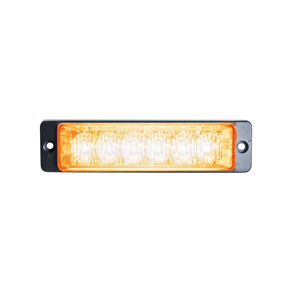 Strands Slim Riktat Blinklys Orange 6 LED