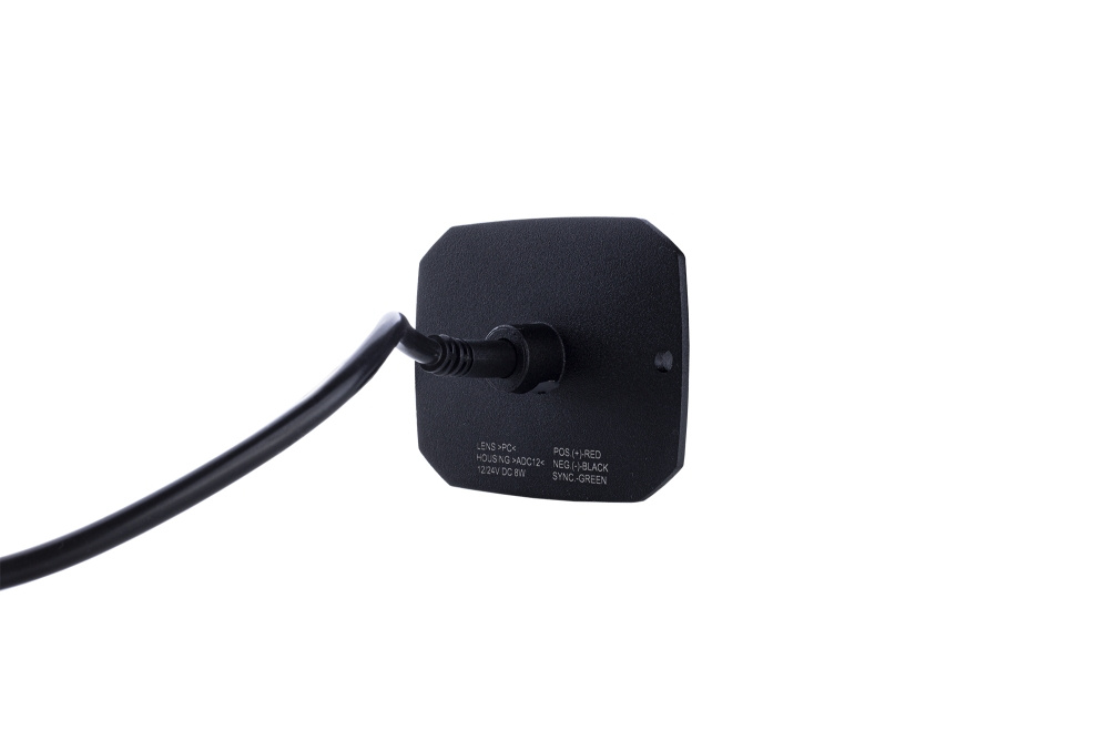 Strands Duo Riktat Blinklys Orange/Hvid 4 LED