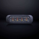 Strands Dark Knight advarselslys, 4 LED, ravfarvet, 4 m kabel Strands Dark Knight advarselslys, 4 LED, ravfarvet, 4 m kabel