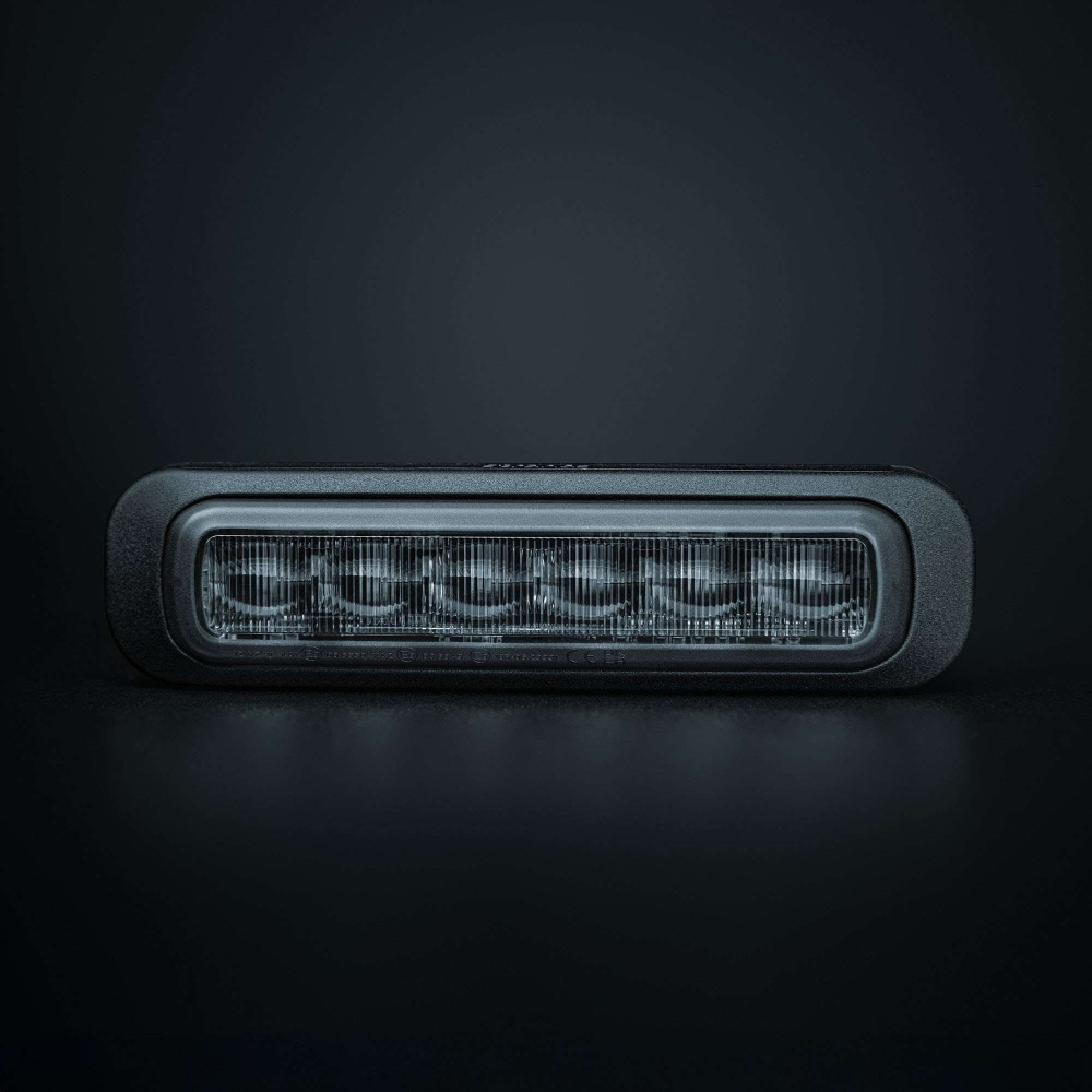 Strands Dark Knight Riktat Blixtlys Blå 6 LED