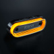 Strands FOR9T Gravity sidemarkeringslampe, amber, 10-40V, 2,5m kabel Strands FOR9T Gravity sidemarkeringslampe, amber, 10-40V, 2,5m kabel