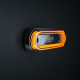 Strands FOR9T Gravity sidemarkeringslampe, amber, 10-40V, 2,5m kabel Strands FOR9T Gravity sidemarkeringslampe, amber, 10-40V, 2,5m kabel