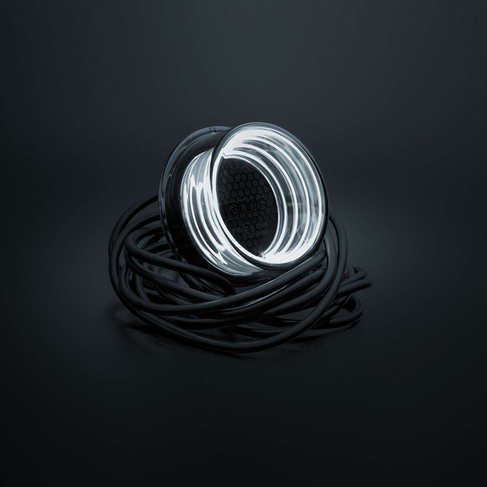 Strands FOR9T Geo, hvid positionslys, 2,5 m kabel