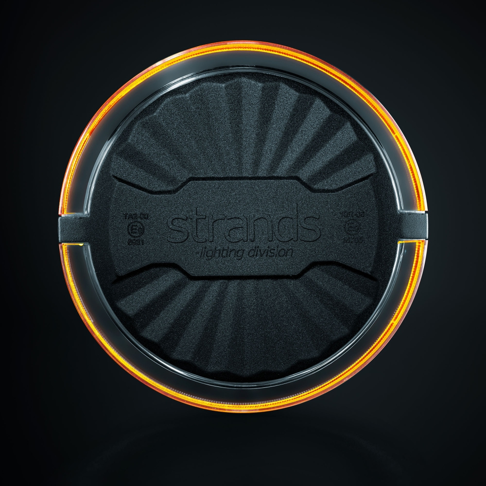 Strands Firefly Summer Glow Roterende Advarselslys 140Mm Planmontering