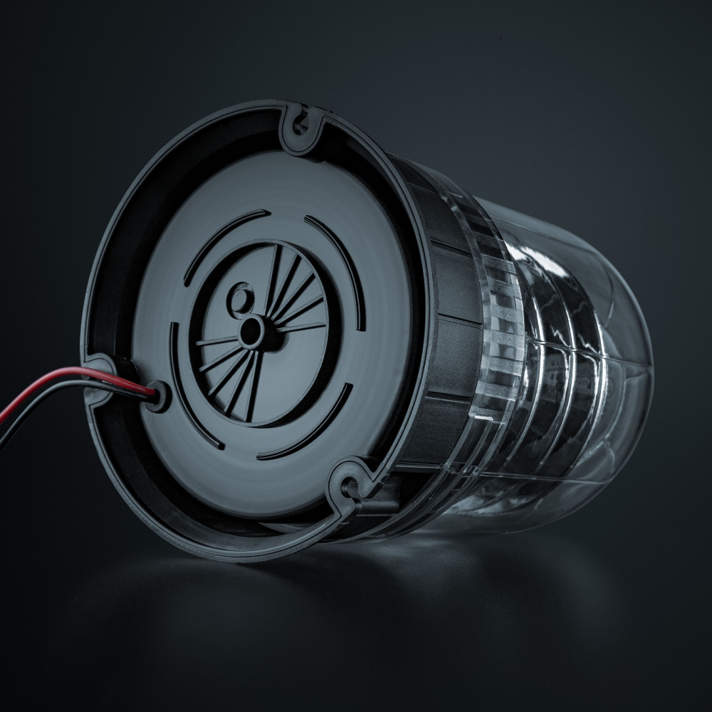 Strands Big Energy XL Roterende Advarselslys Klar Linse