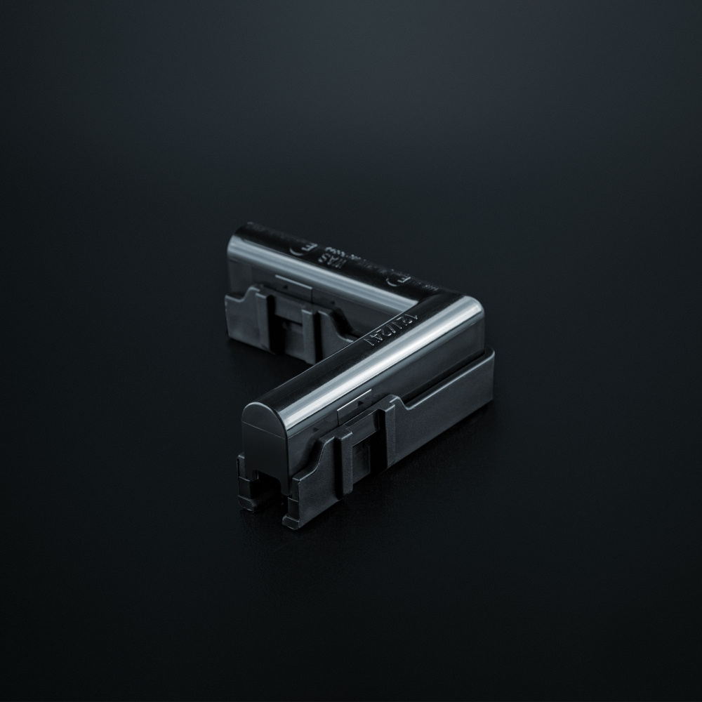 Strands Freedom Dark Line Hvid Hjørnepositionslys