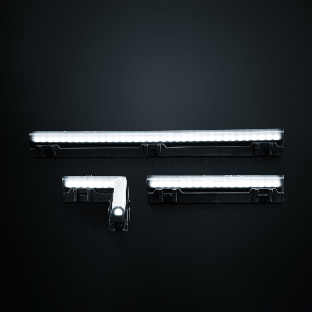 Strands Freedom Dark Line Hvid Hjørnepositionslys