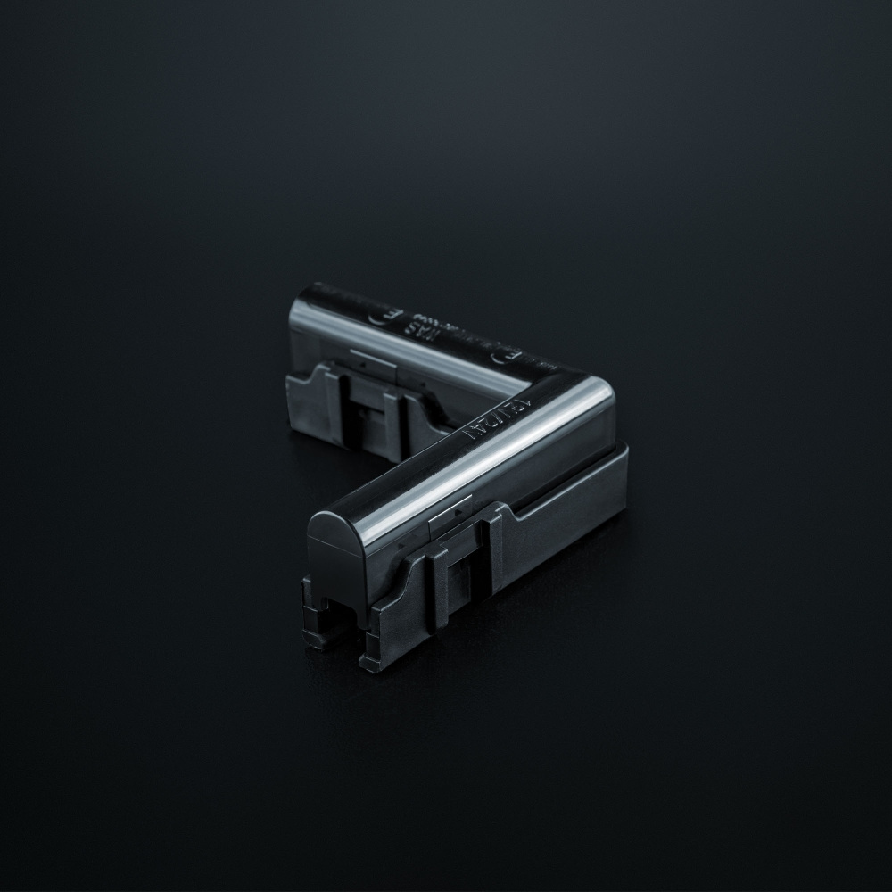 Strands Freedom Dark Line Rød Hjørnepositionslys