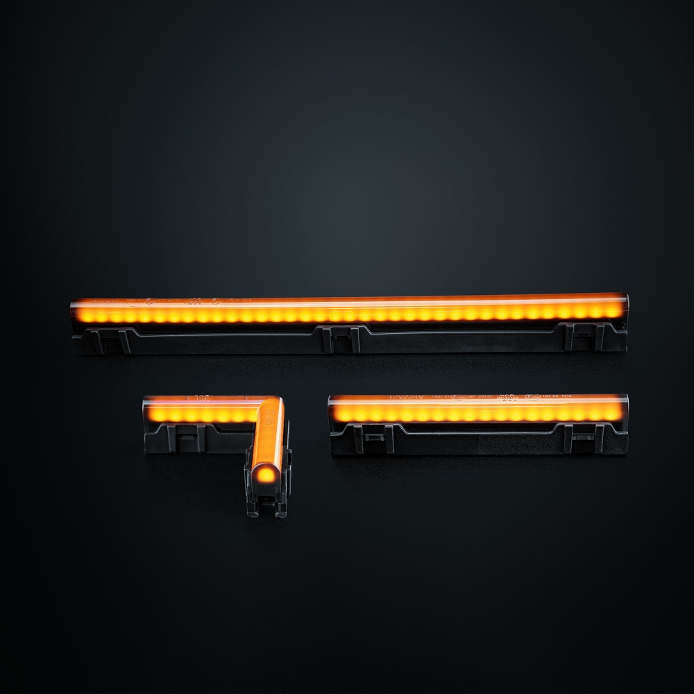 Strands Freedom Dark Line Orange Sidemarkering