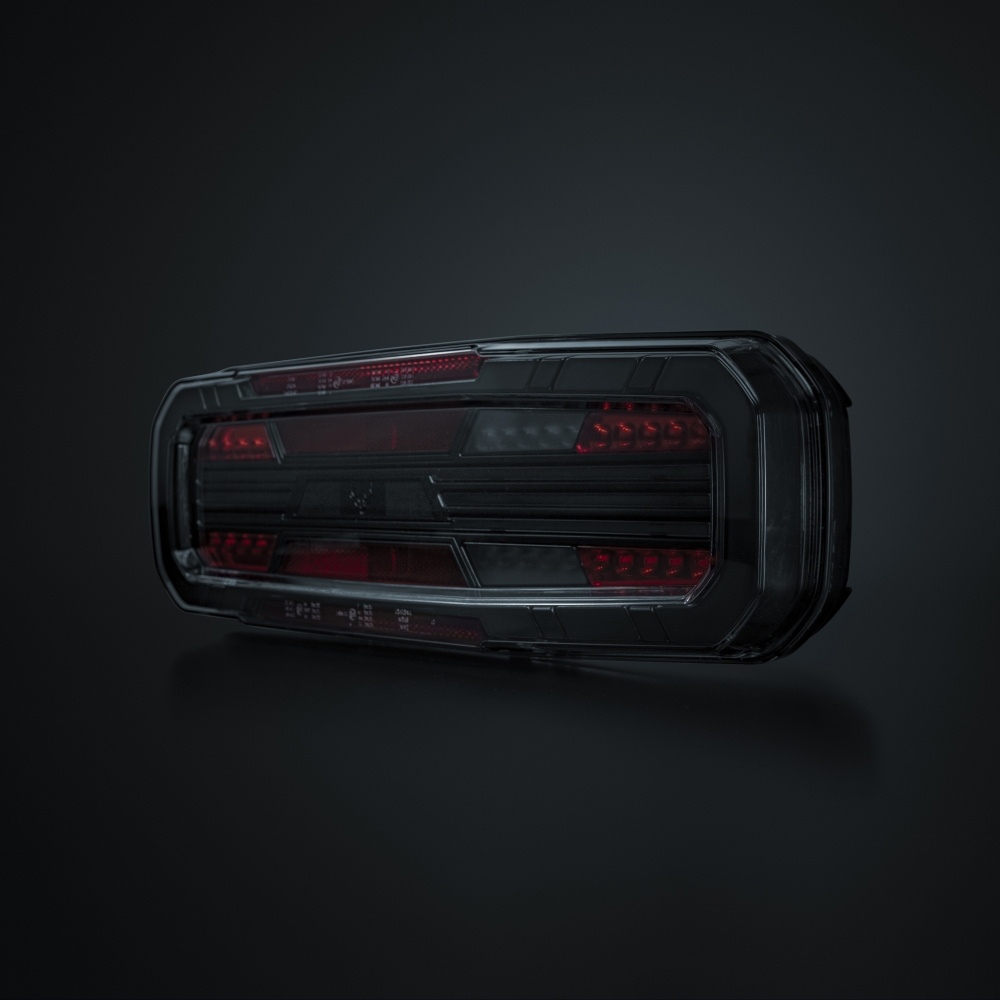 Strands Freedom Dark 5 Funk. Baglys Højre til Bil