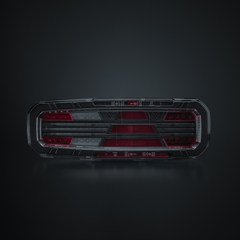 Strands Freedom Dark 5 Funk. Baglys Venstre til Trailer