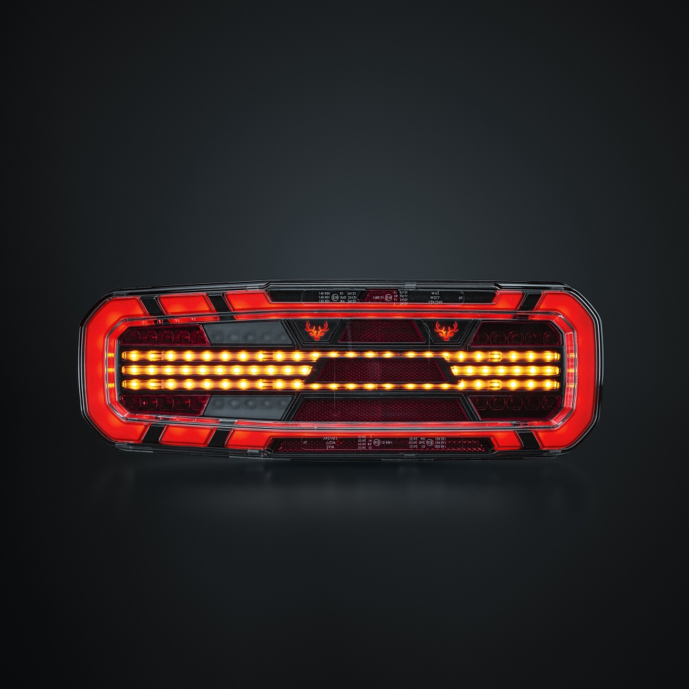 Strands Freedom Dark 5 Funk. Baglys Venstre til Trailer