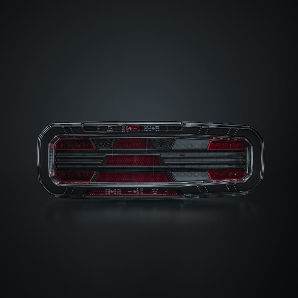 Strands Freedom Dark 5 Funk. Baglys Højre til Trailer