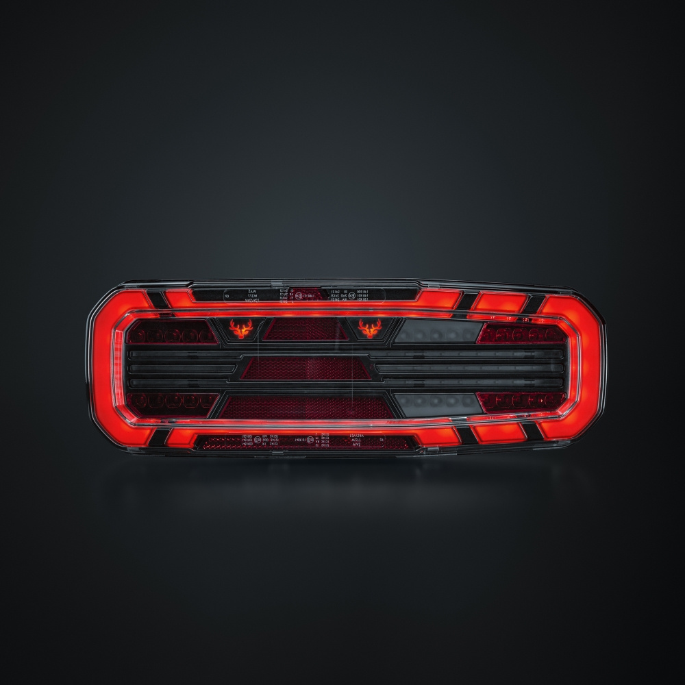 Strands Freedom Dark 5 Funk. Baglys Højre til Trailer