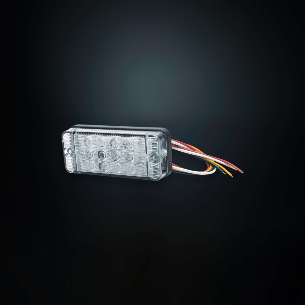 Strands Freedom ADR baglys, 3 funktioner, rektangulært, universal 12-24V