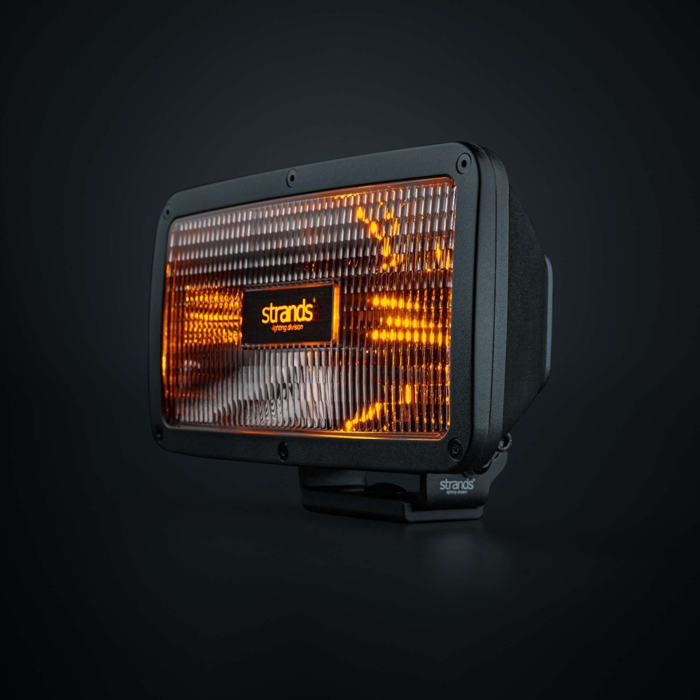 Strands IZE LED OG Rex, varm hvid/amber, 2,5 m kabel