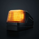 Strands IZE LED taglampe, hvid/amber, advarselslys, mørk linse Strands IZE LED taglampe, hvid/amber, advarselslys, mørk linse