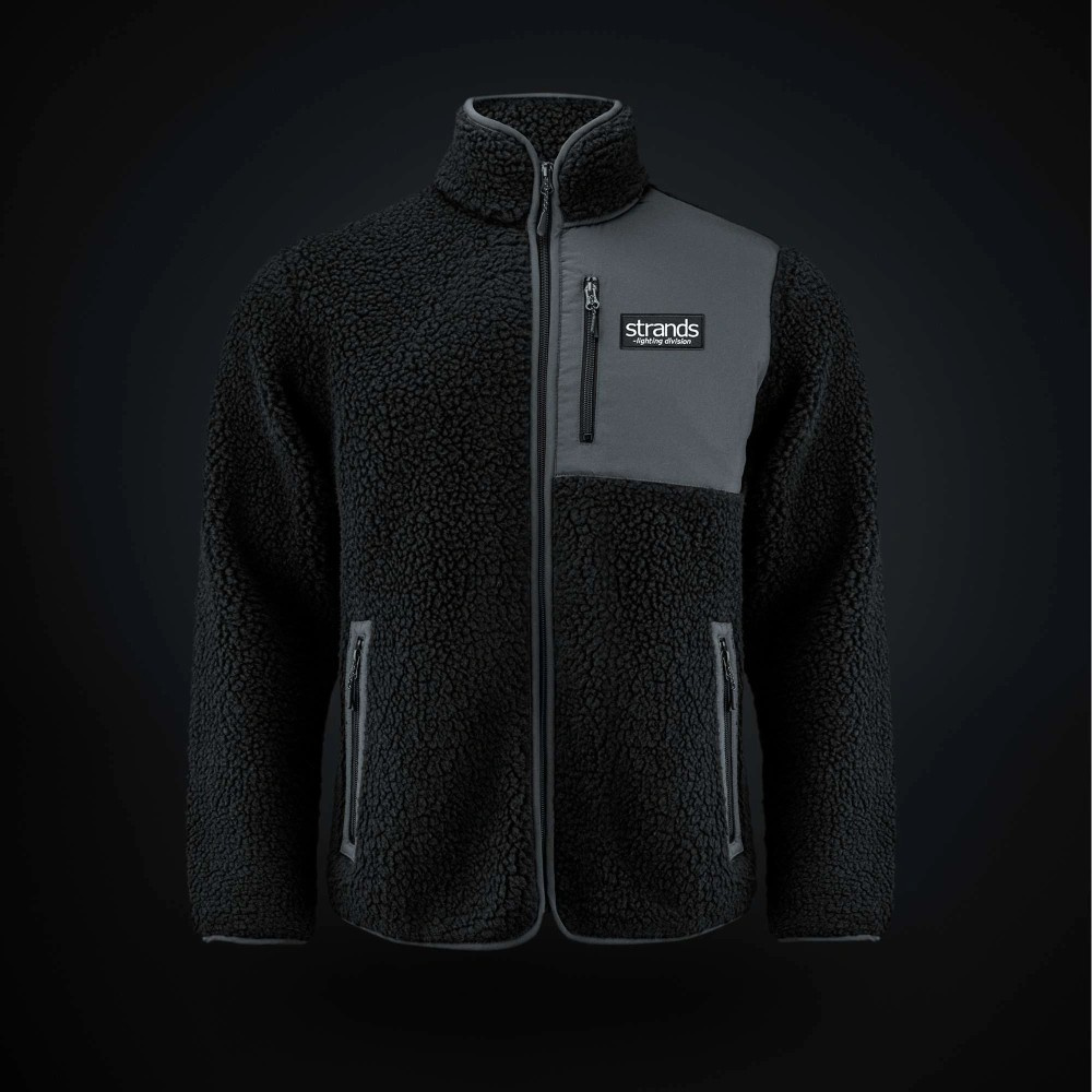 Strands fleece-trøje, str. S-4XL