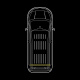 Strands Bagmonteret Monitum, Ford Transit Courier 2024- Strands Bagmonteret Monitum, Ford Transit Courier 2024-