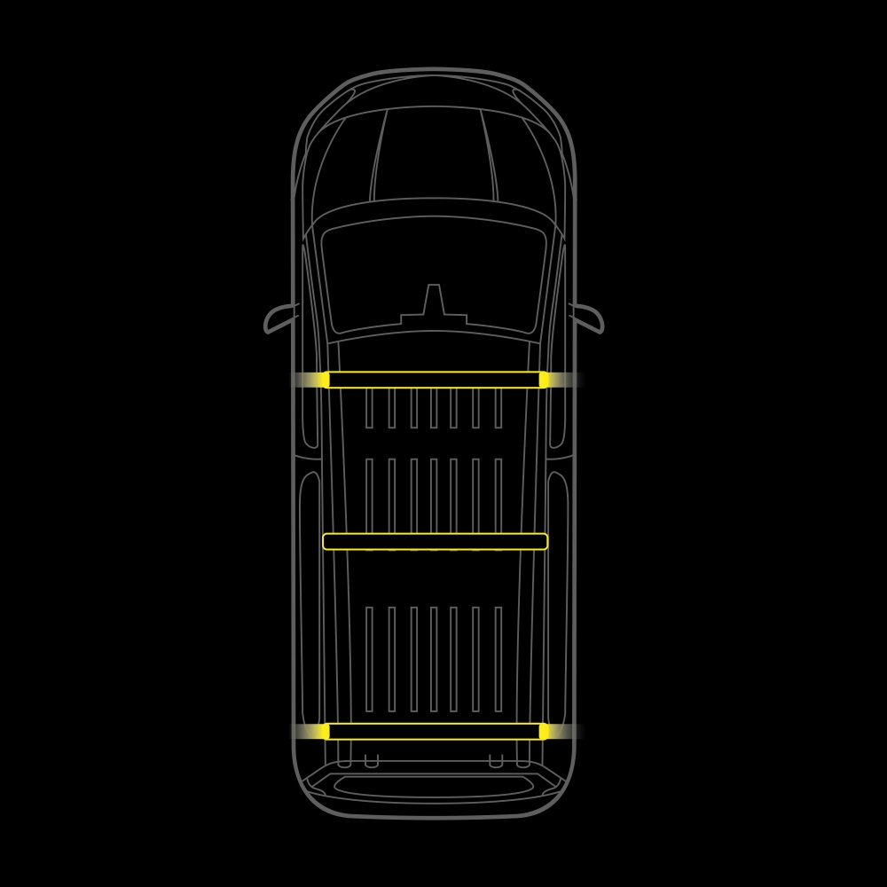 Strands Cruise Light C-Rack, Ford Transit Courier 2024-