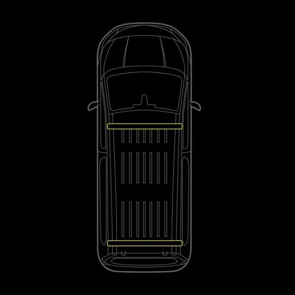 Strands Cruise Light C-Rack, til VW Transporter T7