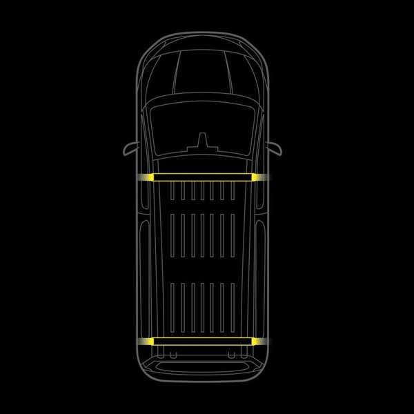 Strands Cruise Light C-Rack, til VW Transporter T7
