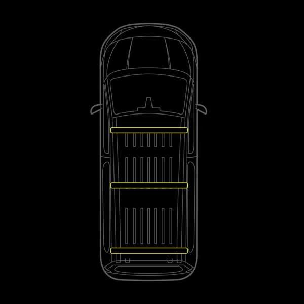 Strands Cruise Light C-Rack, til VW Transporter T7