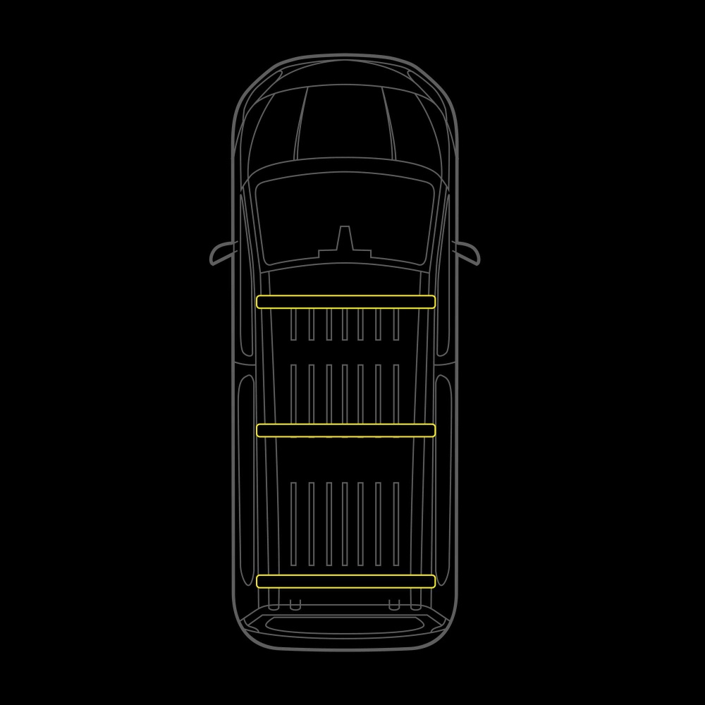 Strands Cruise Light C-Rack, til VW Transporter T7