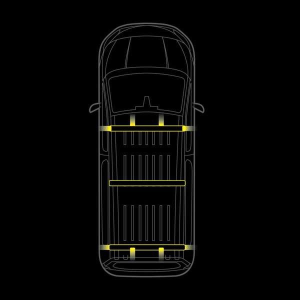 Strands Cruise Light C-Rack, til VW Transporter T7
