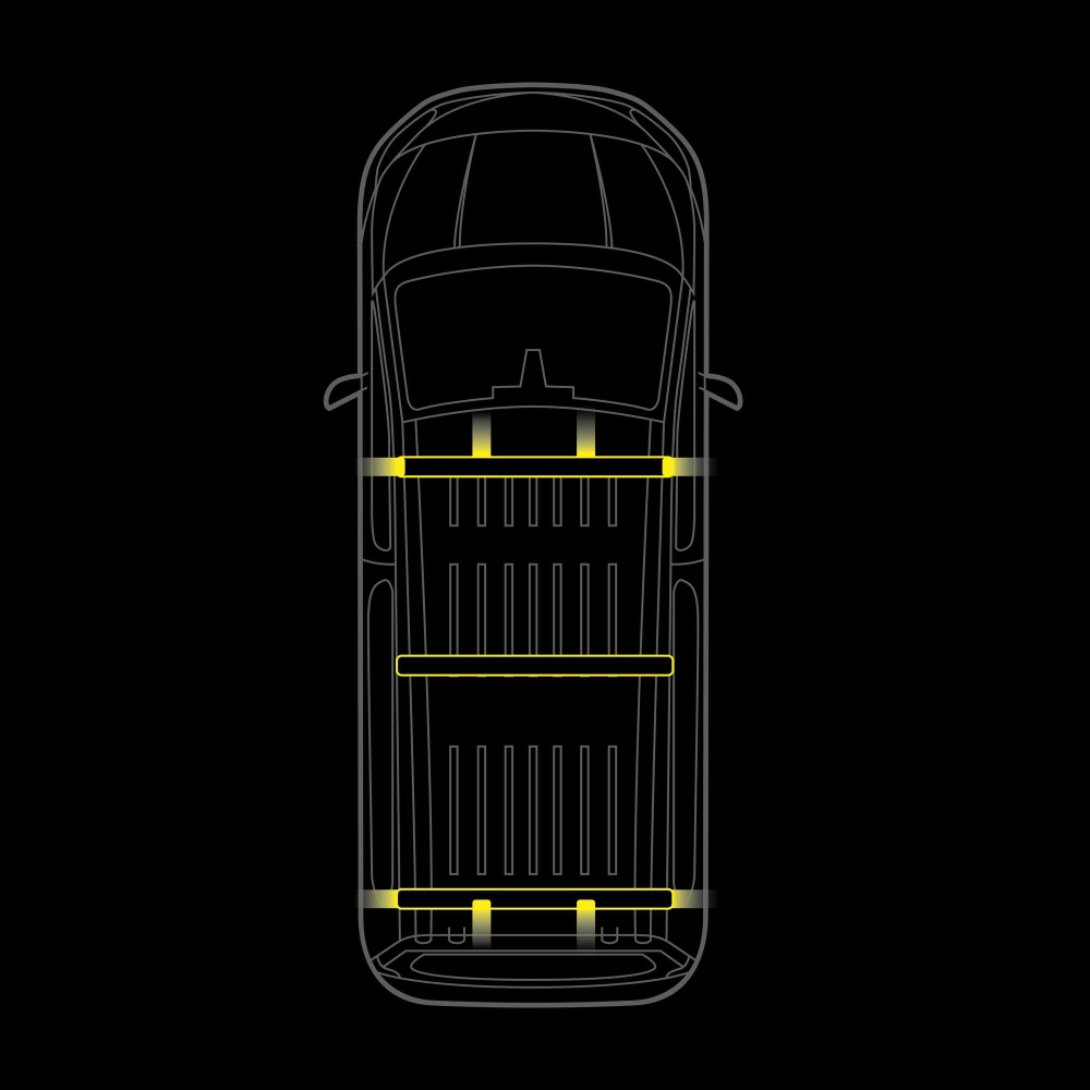 Strands Cruise Light C-Rack, til KIA PV5