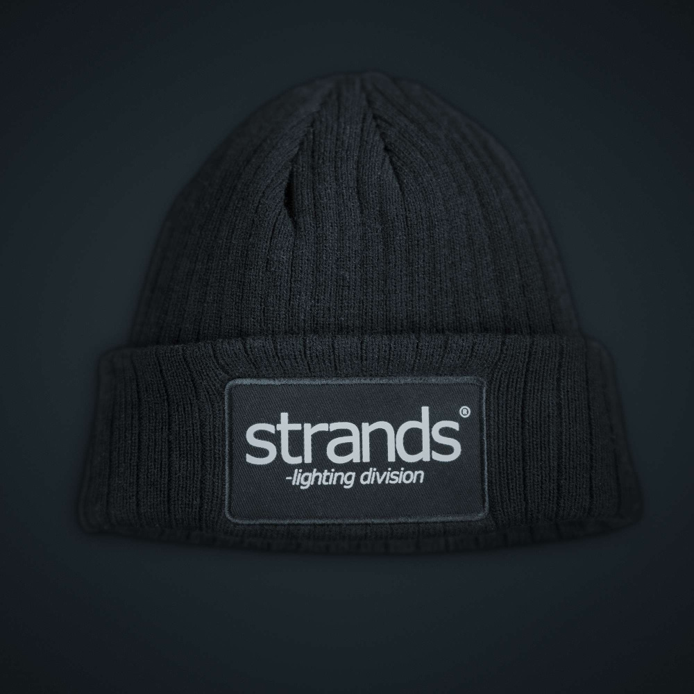 Strands strikket hue, one size