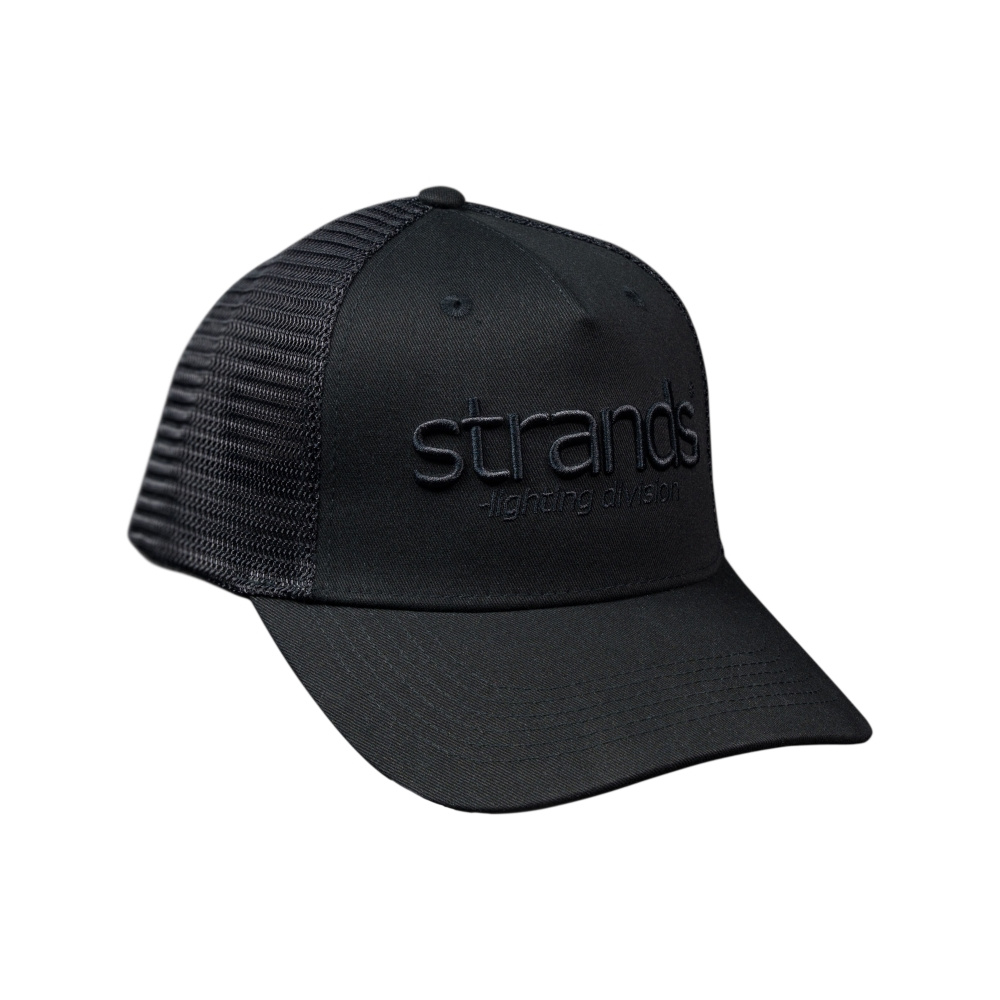 Strands kasket, sort, one size