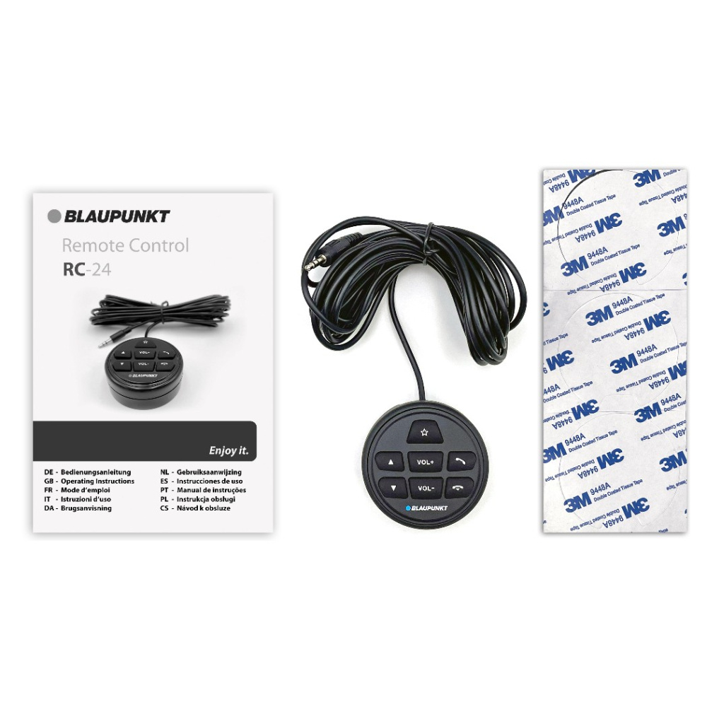 Blaupunkt RC-24, kablet kontrol til bilstereo